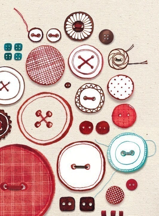 Buttons Print 8.5 x 11