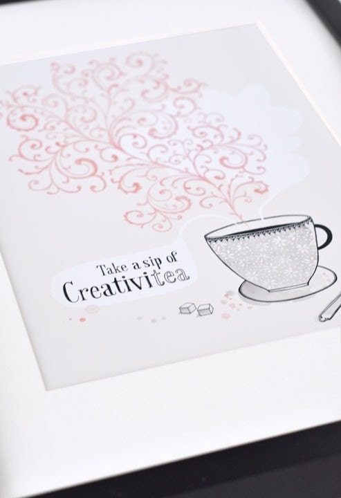 A Sip of Creativitea - 13X19