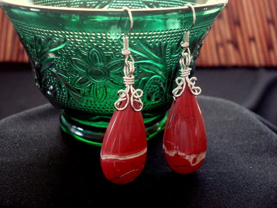 Red River Jasper Earrings