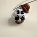 Rorschach Cupcake Pendant