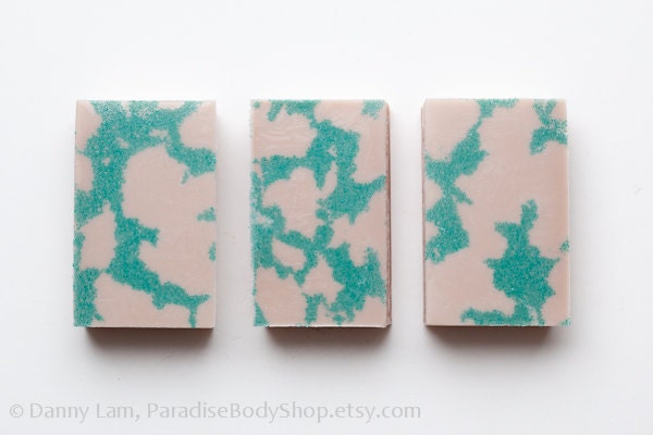 Pistachio Chocolate Cake soap - goat milk - STORE CLOSING SALE