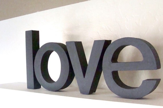Custom 6 inch Letter