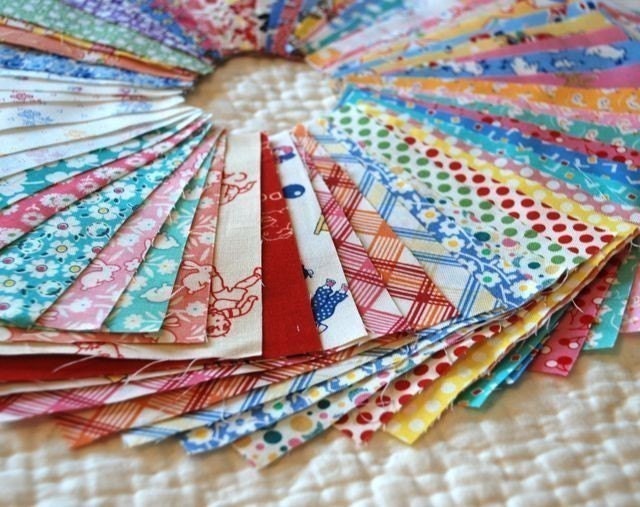 5 inch Charm Pack 1930's Repro by NauvooQuiltCo on Etsy