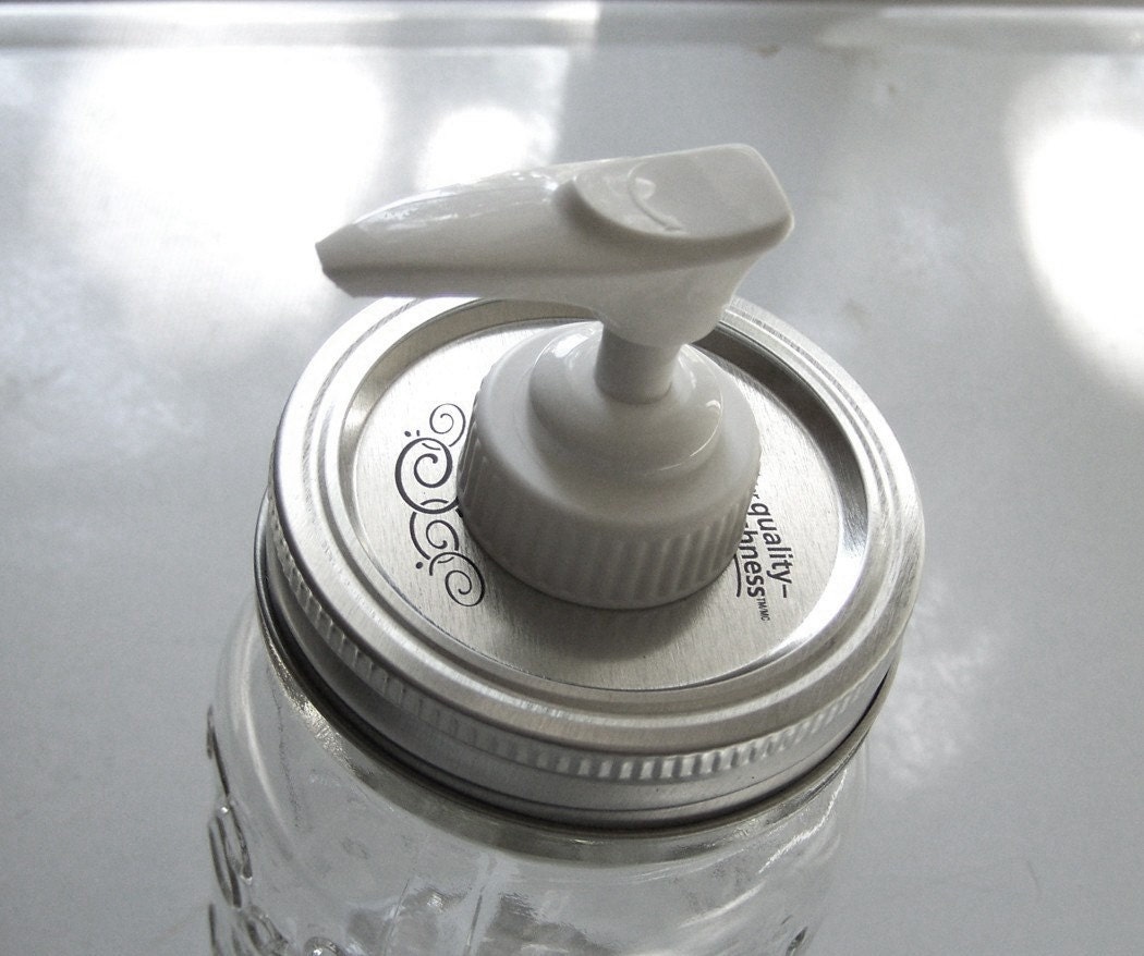 Best Performance Pump Lid for a DIY Mason Jar Soap Dispenser