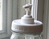 Carefree Soap Dispenser Lid for any Mason Jar