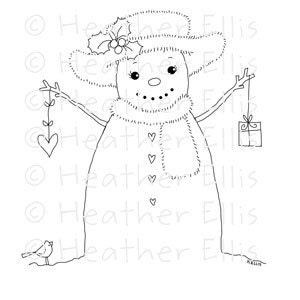 Snow-woman 001