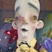Pomodoro the lord of the balloons - art doll ooak circus carnivale acrobat clown