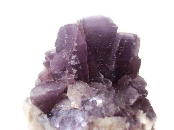 Lepidolite Crystal, Purple Gemstone, Lavender Mica w/ Quartz Matrix, Natural Lithium, Lilac Stone, Reiki, New Age Healing, Jewelry Supplies