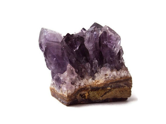Druzy Amethyst Cluster, Rough Amethyst Gemstone, Metaphysical Crystal for Reiki Healing, New Age Spiritual Supplies, 72.7 grams