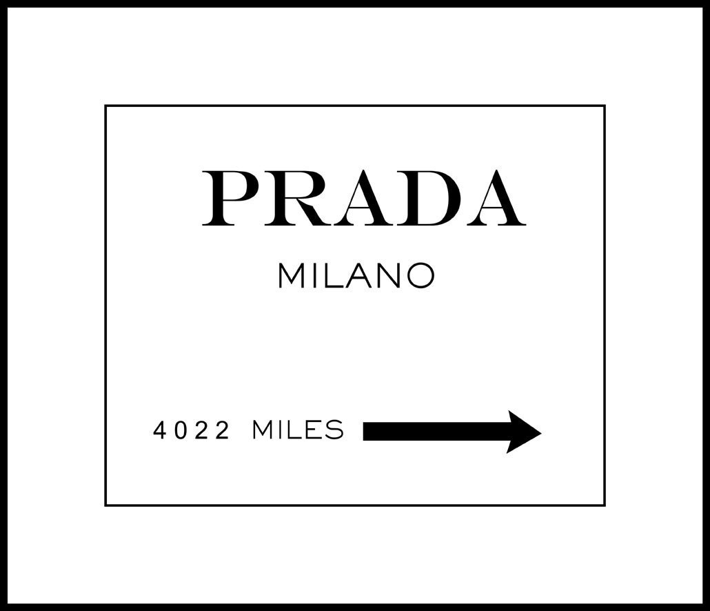 Prada Sign