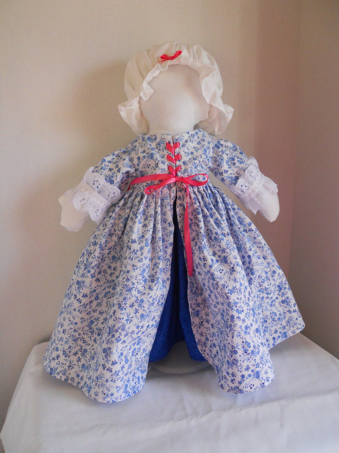 Art Doll OOAK Primative Colonial Rag Doll Made to Order