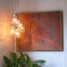 Chasing Fireflies Mason Jar Chandelier Lighting Fixture - Swag Lamp Handcrafted Upcycled BootsNGus Hanging Pendant Lamp Design
