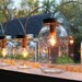 Mason Jar Lights - Banner Style - Modern Industrial Rustic Farmhouse - Handrcrafted Upcycled BootsNGus Lighting Fixture