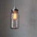 Half Gallon Mason Jar Light Ball Mason Jar Pendant Table Top Light - Dual Purpose UpCycled BootsNGus Lighting Fixture