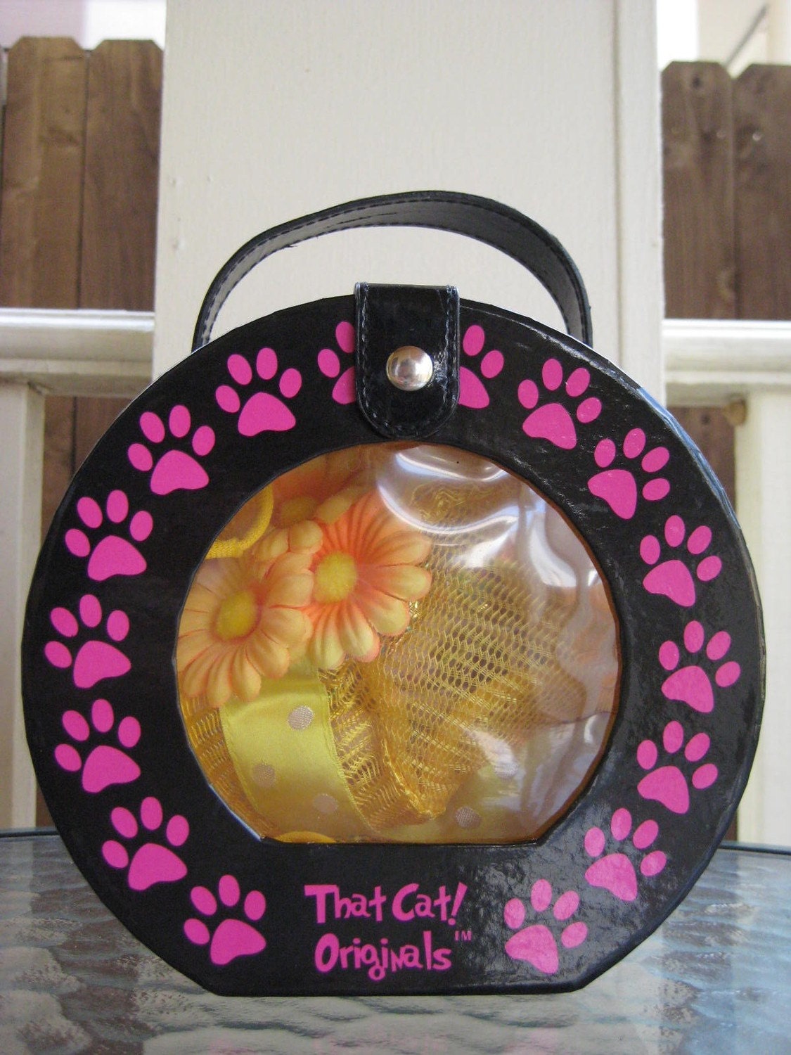 Little Miss Sunshine sun bonnet and party collar for dogs and cats