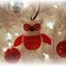 Adopt a Friendly Owl or Tree - Felt Plush Softie or Hanging Ornament (Custom Colors Available)