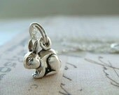 BUNNY (2-sided) - Sterling Silver Charm