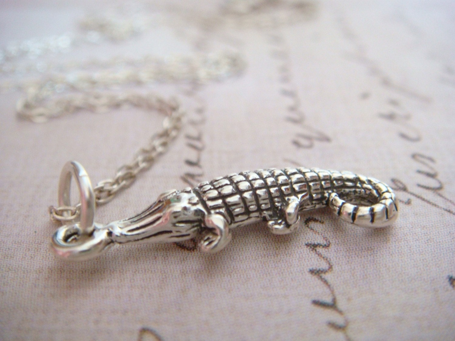 ALLIGATOR (small) - Sterling Silver Charm