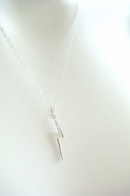 Harry Potter Lightning Bolt Scar - Sterling Silver Charm