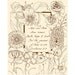 1 CORINTHIANS 13:13 --- 8 X 10 Hand Written Calligraphy Art Print on Natural Parchment in Sepia Brown Ink