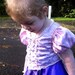Tangled Rapunzel Dress, adjustable sizing for years of wear