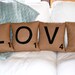 LOVE Scrabble Pillows