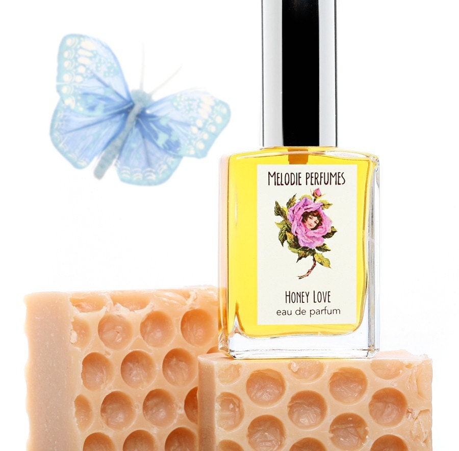 HONEY LOVE tm Perfume Spray Melodie perfumes. Gift under 25. Birds and Bees. Spring Summer
