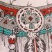 s a l e . indian headdress T shirt feather tee large