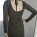 ON SALE Handmade Unusual Unique Bird Print Tunic Top or Dress with Silk Flower