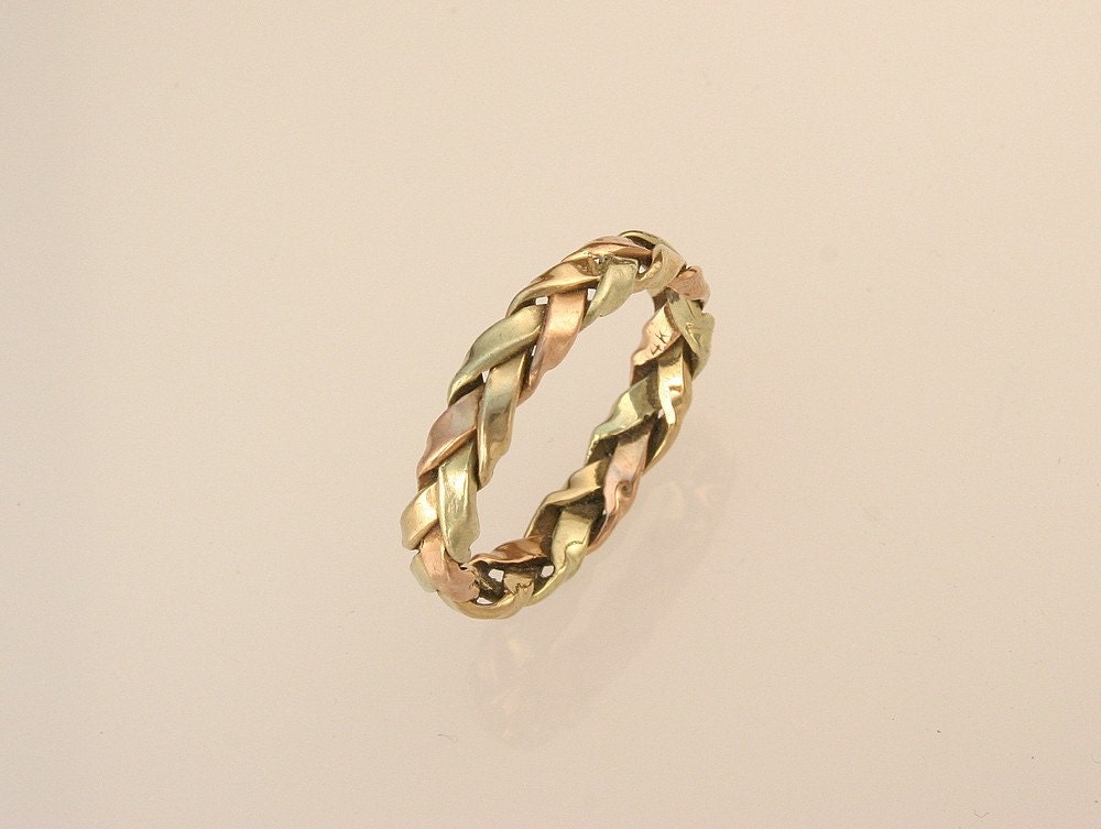 Gold Braided Ring