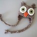 Newborn Owl Hat - Photography Prop