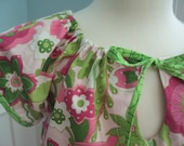Pink and Green Day Dress size 4