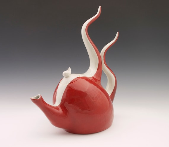 Racing Flame Teapot - 2012 NICHE AWARDS FINALIST (Reserved for K Walther)