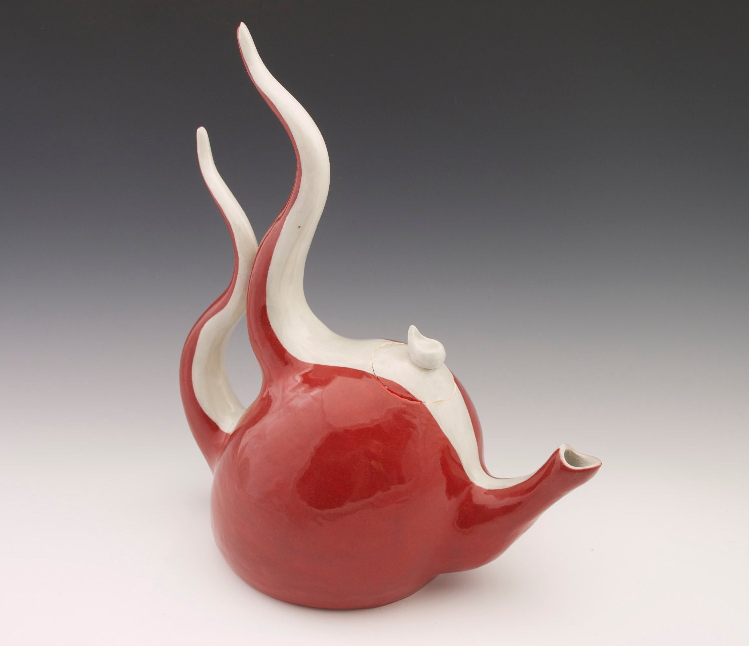 Racing Flame Teapot - 2012 NICHE AWARDS FINALIST (Reserved for K Walther)