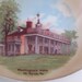George and Martha Washington Porcelain Plate  Handpainted
