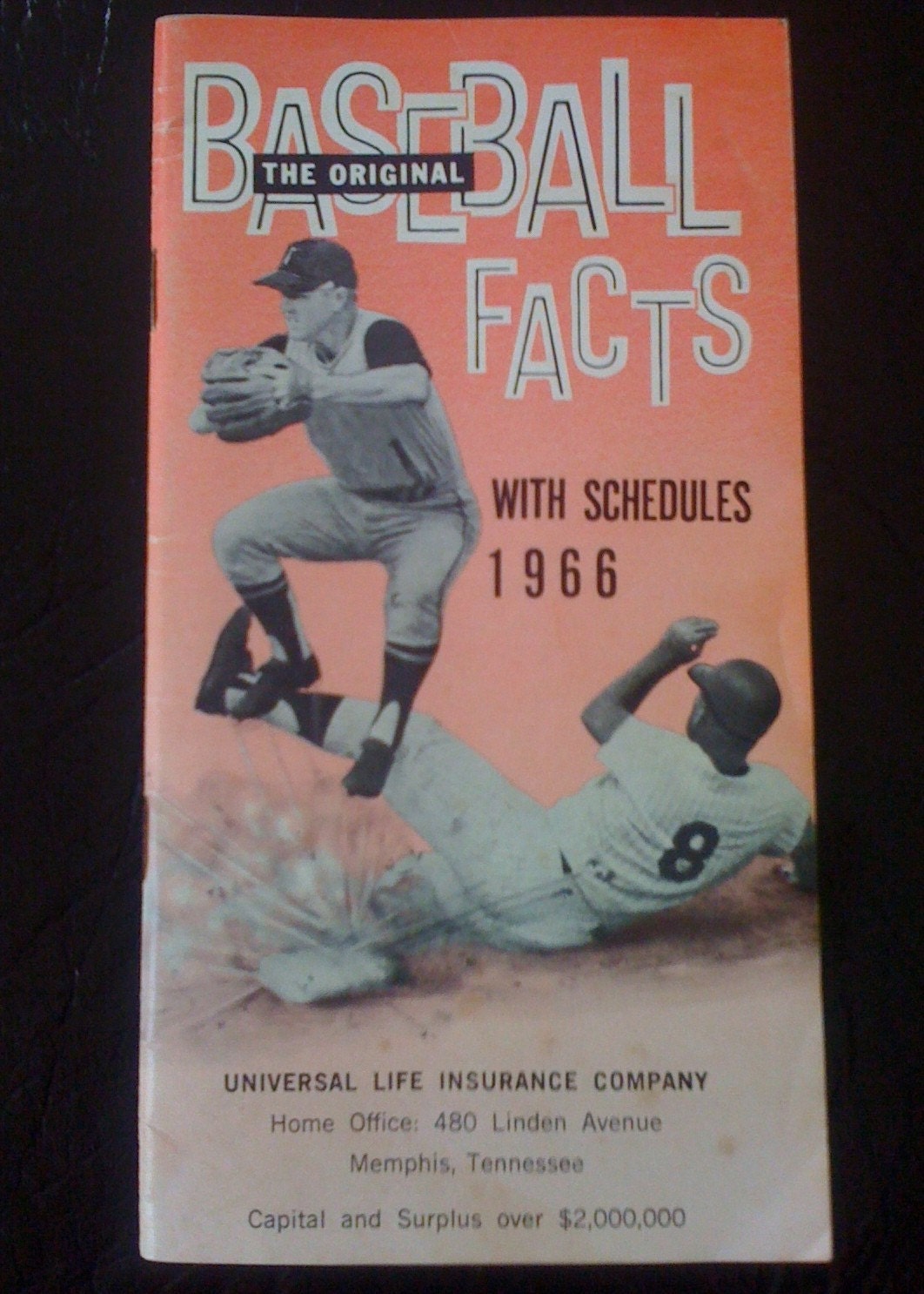 Sale Vintage 1960s Baseball Facts 30th Annual Edition- American and National League History facts and Stats Rare Collectables