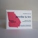Custom Letterpress Save the Date - Destination Wedding map