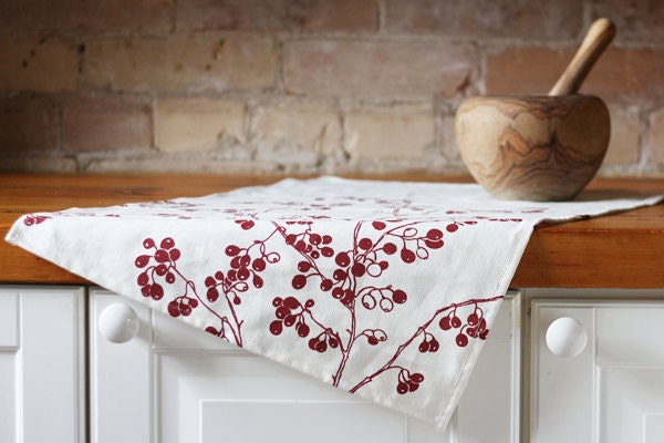 reserved for delilah- Berries Tea Towel