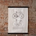 reserved for eedmondson - Anatomy of a Bicycle Poster