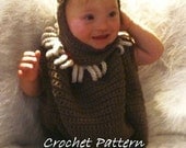 Toddler Bear Costume for sizes 1T, 2T, 3T, and 4T crochet pattern pdf 458
