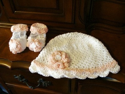 Infant to Adults Sunhat and Baby Summer Slipper Sandals Crochet Pattern PDF 450