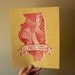 Illinois State Bird 8 x 10 Print