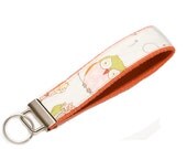 One Key Fob Wristlet - Spotted Owl