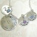 Mother's Necklace- with kids name and birthstone
