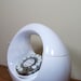 Vintage Donut Phone White Push Button
