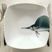fishy fish square bowl  - l'espadon