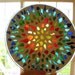Mosaic Plate Suncatcher  Sun burst