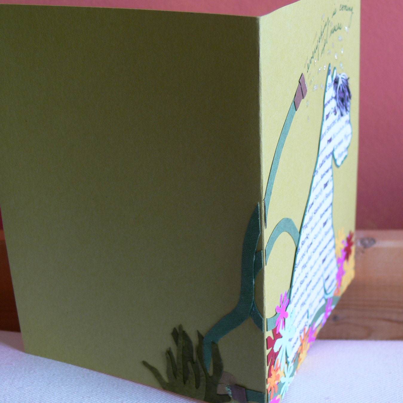 The Schnauz Has It - Schnauzer greeting card