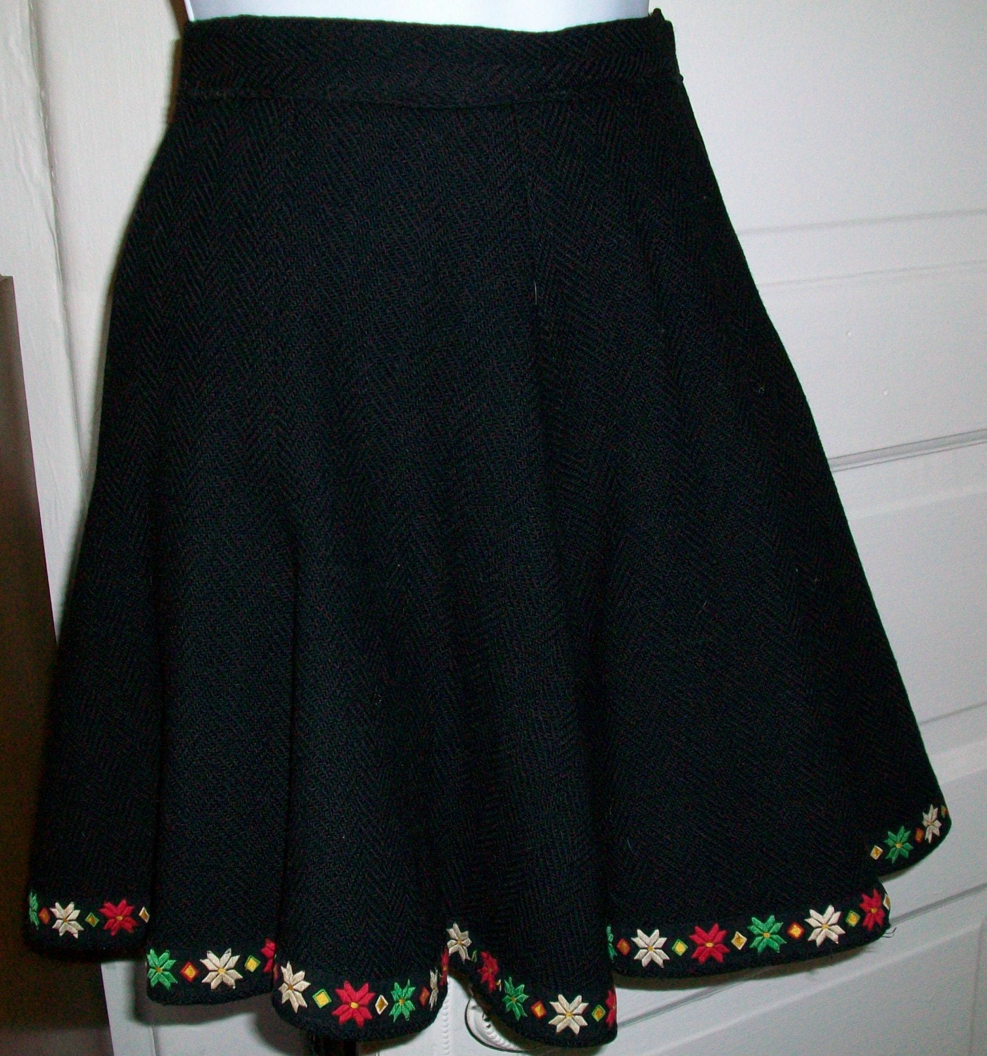 1940's Ice Skating Skirt ST. CROIX tag