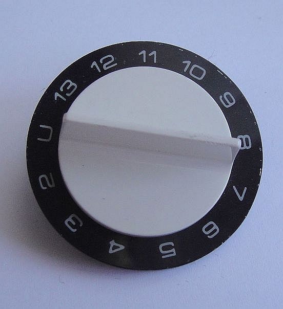 Analog TV Tribute pin in black and white